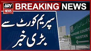 Big News From Supreme Court - Justice Mansoor Ali Shah