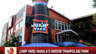 Trampoline fun at Jump Yard Manila