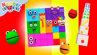 Modèles et séquences préscolaires 🔢 | 12345 - Compter pour les enfants | ​Numberblocks en français