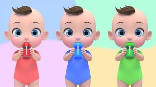 Baby Color Song! | If You’re Happy And You Know It Nursery Rhymes | Baby & Kids Songs