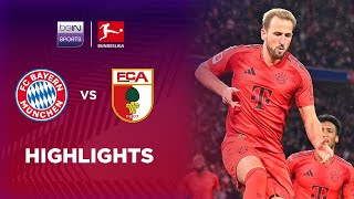 Bayern Munich 3-0 Augsburg | Bundesliga 24/25 Match Highlights