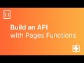 Build a Full-Stack API with Cloudflare Pages Functions | React JS Developer Tutorial