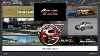 Assetto Corsa EVO Moza r9 - 1/1 - Brands Hatch GP - Abarth 696