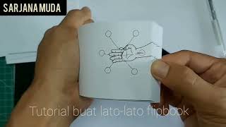 tutorial buat lato-lato flipbook dalam 1 menit#kreatif #latolato#flipbook