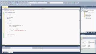 Microsoft Visual Studio C++ Tutorial 20 (boolean 2), HD