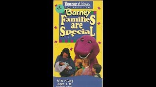 Barney: Families Are Special (1995 VHS Rip)