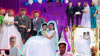 Khedacherra #wedding  of Bongsojoy\u0026Asma ￼￼￼laxmi part(2)vlog