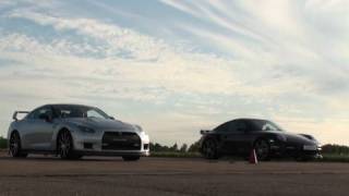 1080p: Switzer P800 Nissan GTR vs Switzer SPI750 Porsche 911 Turbo TipTronic