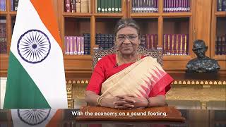 President Droupadi Murmu's Address to the Nation on the eve of the 74th Republic Day (English)