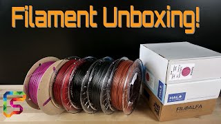 3D Printing Filament from Europe -- Unboxing!