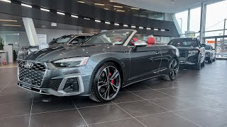 Rev up for Spring 2024 with the Audi S5 Cabriolet