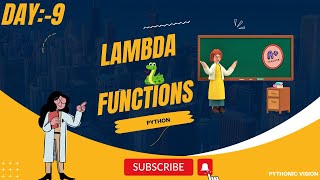 Python Lambda Function || Basic Programs || Day:-9 || 2024