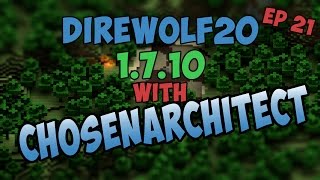 Lets Play Direwolf20 1.7.10 S1 E21 | Basic Botania