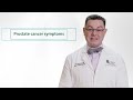 Minute of Wellness: Prostate Cancer symptoms