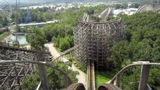 Boss Front Seat on-ride HD POV Six Flags St. Louis