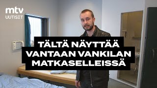 Tältä näyttää Vantaan vankilan matkaselliosastolla, missä vanki surmattiin harvinaisen julmasti