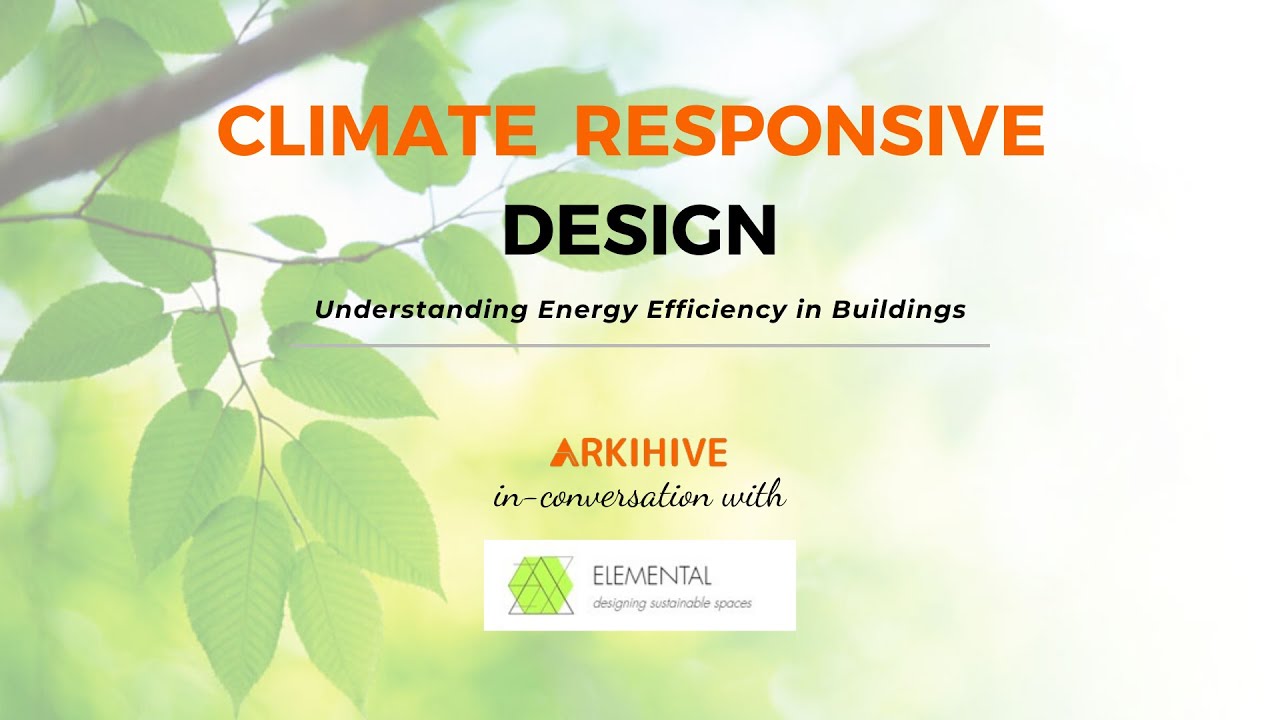 Design Talk | Climate Responsive Design | Arkihive - YouTube