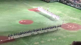 2022年3月25日プロ野球開幕戦巨人ー中日/東京ドーム