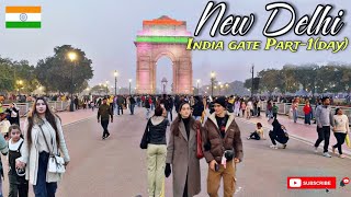 India Gate | New Delhi Walk Tour (Part 1)-2025 Republic Day Preparation