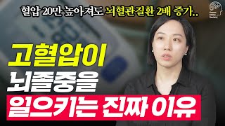 🚨 침묵의 살인자, 고혈압! 뇌졸중 위험을 낮추는 방법!!