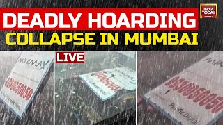 Mumbai Hoarding Collapse LIVE News | Mumbai Rain News LIVE Updates | Ghatkopar Hoarding Collapse