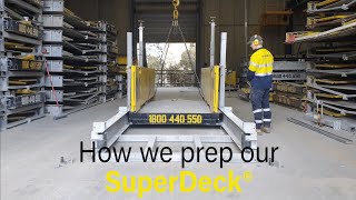 How We Prep Our SuperDeck® For Hire