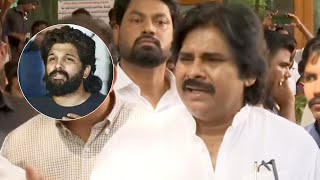 అల్లు అర్జున్ ఇష్యూపై పవన్ కళ్యాణ్ వ్యాఖ్యలు | MS టాకీస్