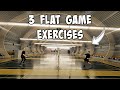 3 FLAT GAME EXERCISES - Badminton Tutorial