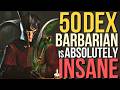 50 DEX Barbarian is Absolutely INSANE 😈 | Solo PvP Build | Dark and Darker