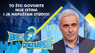 Aleksandar Jerković - To što govorite nije istina i ja napuštam studio!