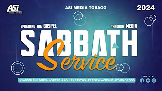 ASI Media Tobago Sabbath Morning Service | 'The Power of A Greeting' | Pr. Lowell Ottley