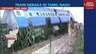 35 People Injured In Chennai-Mangalore Express Derailment