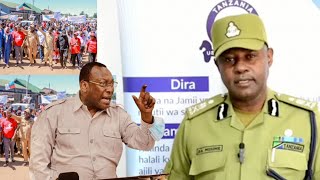 POLISI YAPIGA MARUFUKU MAANDAMANO YA CHADEMA \