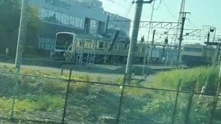 東大宮操車場と大宮総合車両センター東大宮センターの様子(2024/8/18)