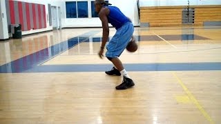 Crossover Behind-Back Lateral Slide Ball Handling Drill | @DreAllDay