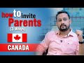 How To Sponsor Your Parents To Canada? | Canada Couple