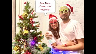 How we made a Christmas  tree Together | 2022 | Manjari \u0026 Jerin