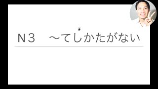 【N3文法】５分で「〜てしかたがない」を勉強しよう😄