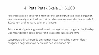 Pengukuran dan Pemetaan - Peta Petak 1:5000