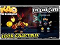 Kao The Kangaroo The Crystal Caverns All Collectibles Runes Crystals ...