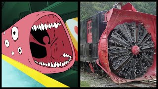 Train Eater In Real Life 🚊🚊