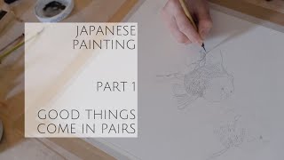 Goldfish Painting – ‘Good Things Come in Pairs’ by Cristjen Lai - Part 1