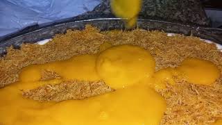 كنافة المانجو بطريقه أطيب من الجاهز 👍👌😋😋🥰