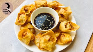 Crispy Fried Prawn Wontons | Easy Appetisers