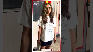 Jasmin Bhasin | જસ્મિન ભસીન Mumbai Airport પર Spot થઈ  @SandeshNewsTV