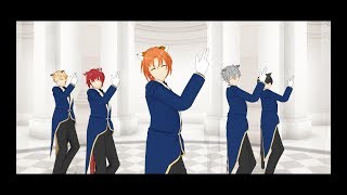 【MMDあんスタ】[60fps]BAAM-ナンジャKnights全員【中韓字幕】