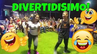 DIVERTIDISIMO! TE ORINARAS DE LA RISA! Nayeli y Nano se desataron! Gracias a Felix. Parte 5