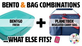 Bentgo Fresh + PlanetBox Insulated Carry Bag | What Else Fits?