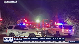 2 people killed in separate crashes overnight in Bellingham | FOX 13 Seattle