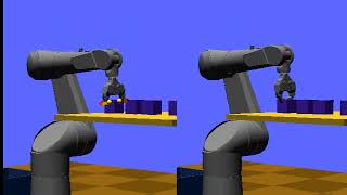 Robust contact generation for robot simulation with unstructured meshes